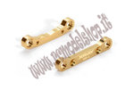 Xray XB4 Brass Rear Lower Suspension Holder +2 - RR+RF -