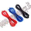 Yeah Racing cavo silicone 12AWG (60cm.) NERO/BLU/ROSSO