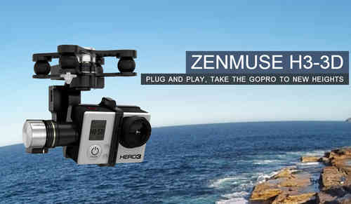 Zenmuse H3-3D Gimbal 3 AXIS for GoPro3 - GoPro4