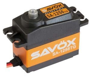SAVOX SC-1256TG servo digital, coreless, alu case, 2BB, 23,4kg 0,12sec, 52g