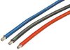 Silicon wire red/black/blue 4,0mm2