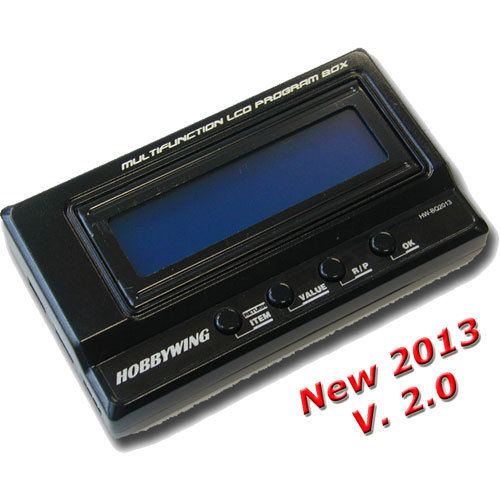 Hobbywing LCD Program Card V2.0 USB x regolatori EZRUN e XERUN New 2013 30502000014