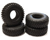 1.9 SIZE ALL TERRAIN (4) TIRES TIRE TYPE X FOR 1/10 SCALE CRAWLER (O.D.=112MM)